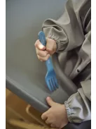 Nuvita vízálló ujjas előke - Powder Blue 4372
