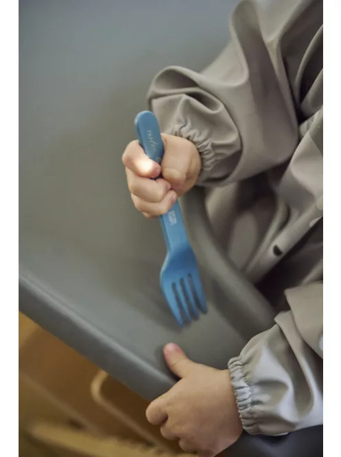 Nuvita vízálló ujjas előke - Powder Blue 4372