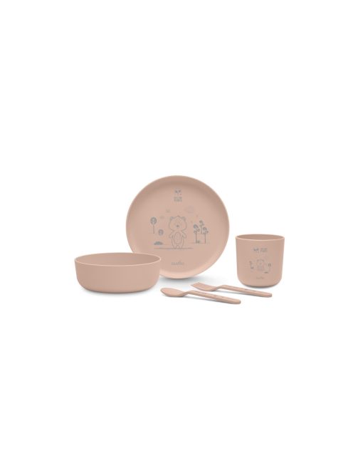 Nuvita 5 részes étkészlet - English Rose - 8465