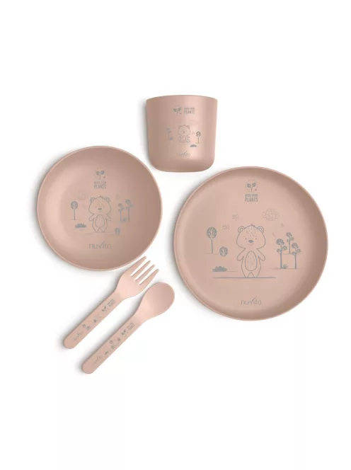Nuvita 5 részes étkészlet - English Rose - 8465