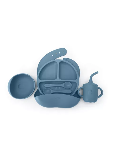 Nuvita 6 részes étkészlet - Powder Blue - 8475