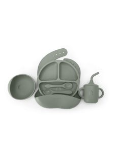 Nuvita 6 részes étkészlet - Sage Green - 8475