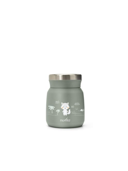 Nuvita ételtároló termosz 300ml - green 4471