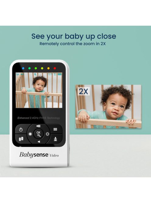 Babysense 7 NEW + V24R Bundle légzésfigyelő