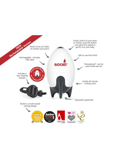 Rockit MK2 Rechargeable babakocsiringató