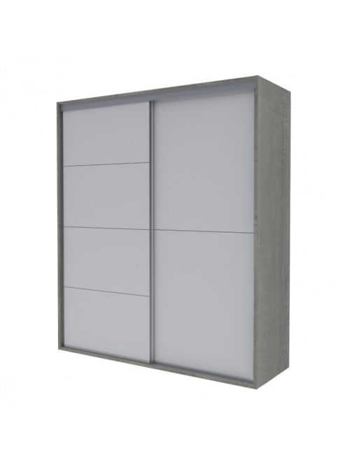 Todi Cube 2 gardróbszekrény 140 cm széles (10 doboz)
