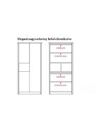 Todi Elegant nagyszekrény (4 doboz)