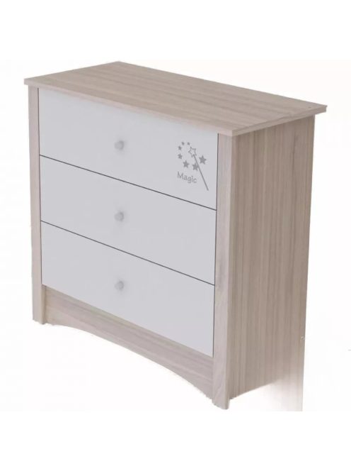 Todi Magic 3 fiókos komód (2 doboz)