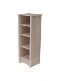 Todi Magic keskeny nyitott polcos szekrény (140 cm magas)