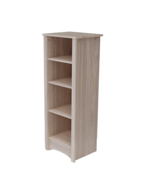 Todi Magic keskeny nyitott polcos szekrény (140 cm magas)
