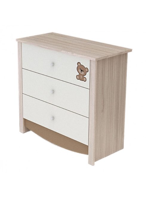 Todi Teddy 3 fiókos komód (2 doboz)