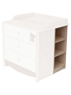 Todi Teddy nyitott polc a pelenkázó toldalék alá