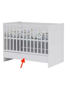   Todi White Bunny magasító kiságy alá (a kombiágy kiságyát teszi önállóan használhatóvá)