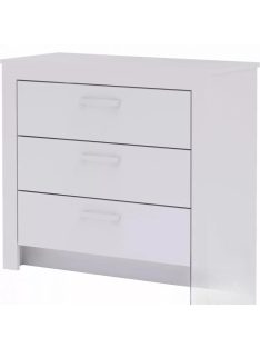Todi White Bunny 3 fiókos komód (2 doboz)