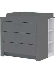 Todi White Bunny nyitott polc a pelenkázó toldalék alá