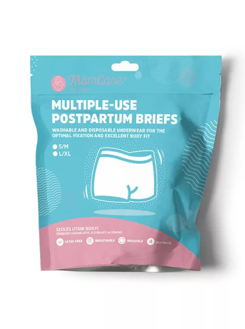 Momcare Szülés utáni bugyi 4db L-XL