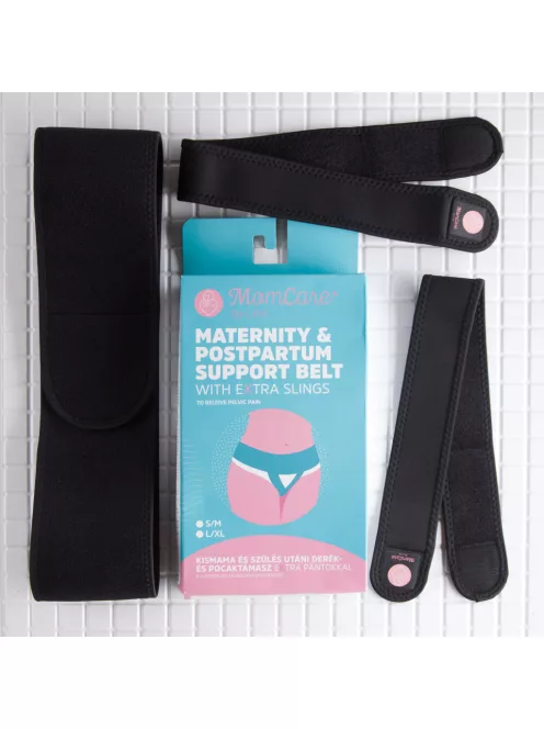 Momcare Kismama- és szülés utáni derék és pocaktámasz extra pántokkal L-XL