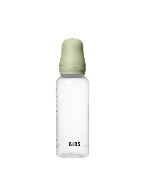 BIBS Cumisüvegszett 270 ml szilikon cumifejjel - Zsálya