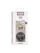 BIBS Colour Cumi 2-es szett (Homok/Grafit) 0-6 hó