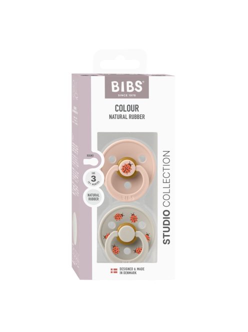 BIBS Studio Katica Colour Urban Cumi 2 db-os 18-36 hó - Púderrózsaszín mix