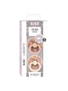   BIBS x Liberty 2-es szett Colour Cumi  0-6 hó - Nyári Virágzás Púder Mix
