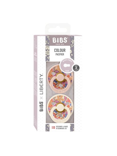 BIBS x Liberty 2-es szett Colour Cumi 6-18 hó - Nyári Virágzás Púder Mix