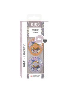   BIBS x Liberty 2-es szett Colour Cumi 0-6 hó - Nyári Virágzás Sütőtök Mix