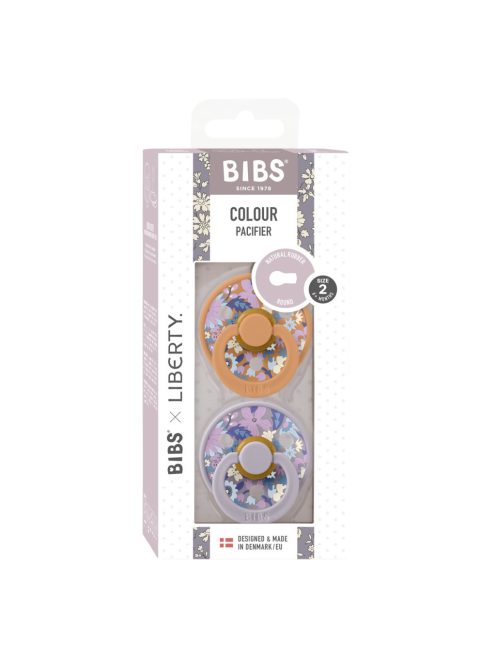 BIBS x Liberty 2-es szett Colour Cumi 6-18 hó - Nyári Virágzás Sütőtök Mix
