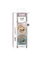BIBS x Liberty 2-es szett Colour Cumi 0-6 hó - Nyári Virágzás Vanília Mix