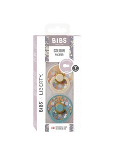   BIBS x Liberty 2-es szett Colour Cumi 0-6 hó - Nyári Virágzás Vanília Mix
