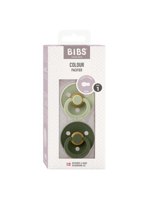 BIBS Colour Cumi 2-es szett (Zsálya/Terepzöld) 18-36 hó