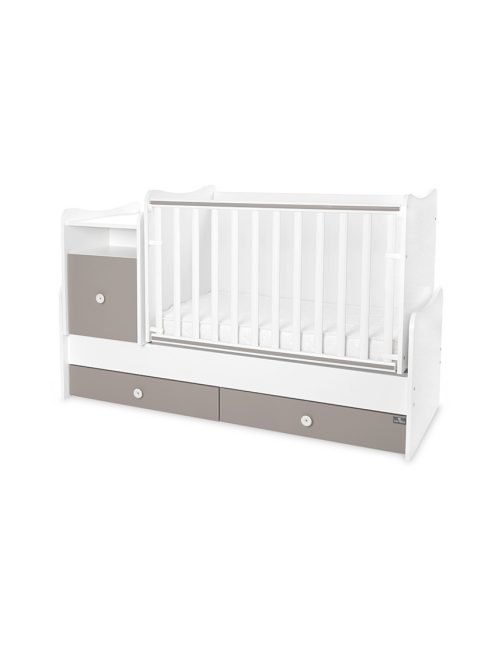 Lorelli Trend PLUS kombi ágy 70x165 - White String