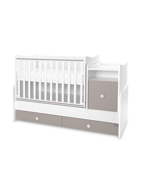 Lorelli Trend PLUS kombi ágy 70x165 - White String