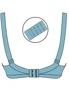 Carriwell Csipkés puha szoptatós melltartó - Fekete M