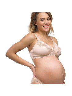 Carriwell Csipkés puha szoptatós melltartó - Bézs S