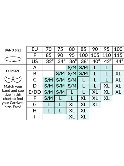 Carriwell 2db-os original szoptatós melltartó - Fekete/Bézs L