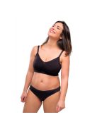 Carriwell 2db-os original szoptatós melltartó - Fekete/Bézs XL