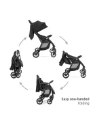 Lorelli Fresh sport babakocsi 22 kg-ig - Grey Icy