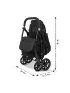 Lorelli Fresh sport babakocsi 22 kg-ig - Grey Icy