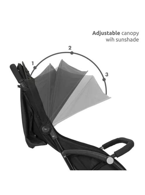 Lorelli Fresh sport babakocsi 22 kg-ig - Grey Icy