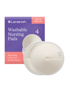   Lansinoh mosható melltartóbetét 4 db-os, mosózsákkal - ÚJ