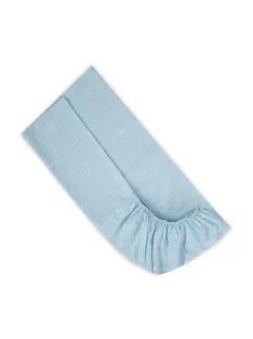 Lorelli gumis lepedő 70x140 + 15cm - Little Bear Blue