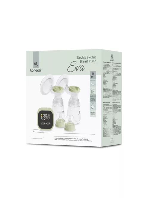 Lorelli Eva dupla elektromos mellszívó - Green