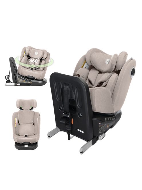 Lorelli Auriga 360 isofix autósülés 40-150cm - Beige