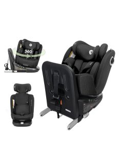 Lorelli Auriga 360 isofix autósülés 40-150cm - Black