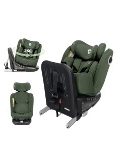 Lorelli Auriga 360 isofix autósülés 40-150cm - Green