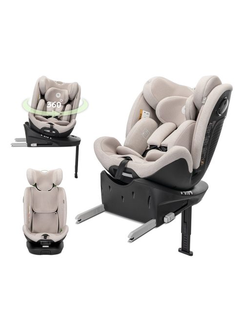 Lorelli Perseus i-Size isofix autósülés 40-150cm - Beige