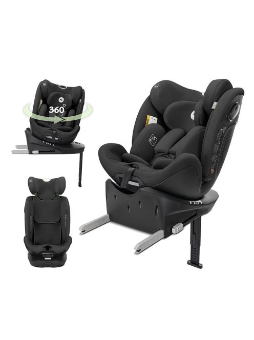 Lorelli Perseus i-Size isofix autósülés 40-150cm - Black