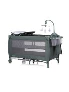 Chipolino Bella multifunkciós utazóágy - basil