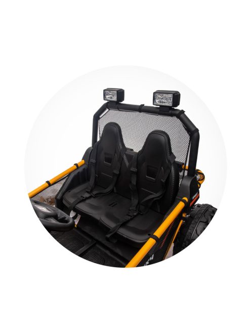 Chipolino EXPLORER elektromos autó - yellow